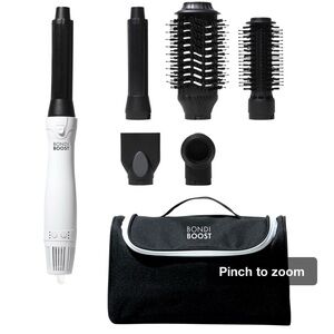 BondiBoost Everlast Airstyler Ceramic Blow Dryer & Multi Styler Tool - Black